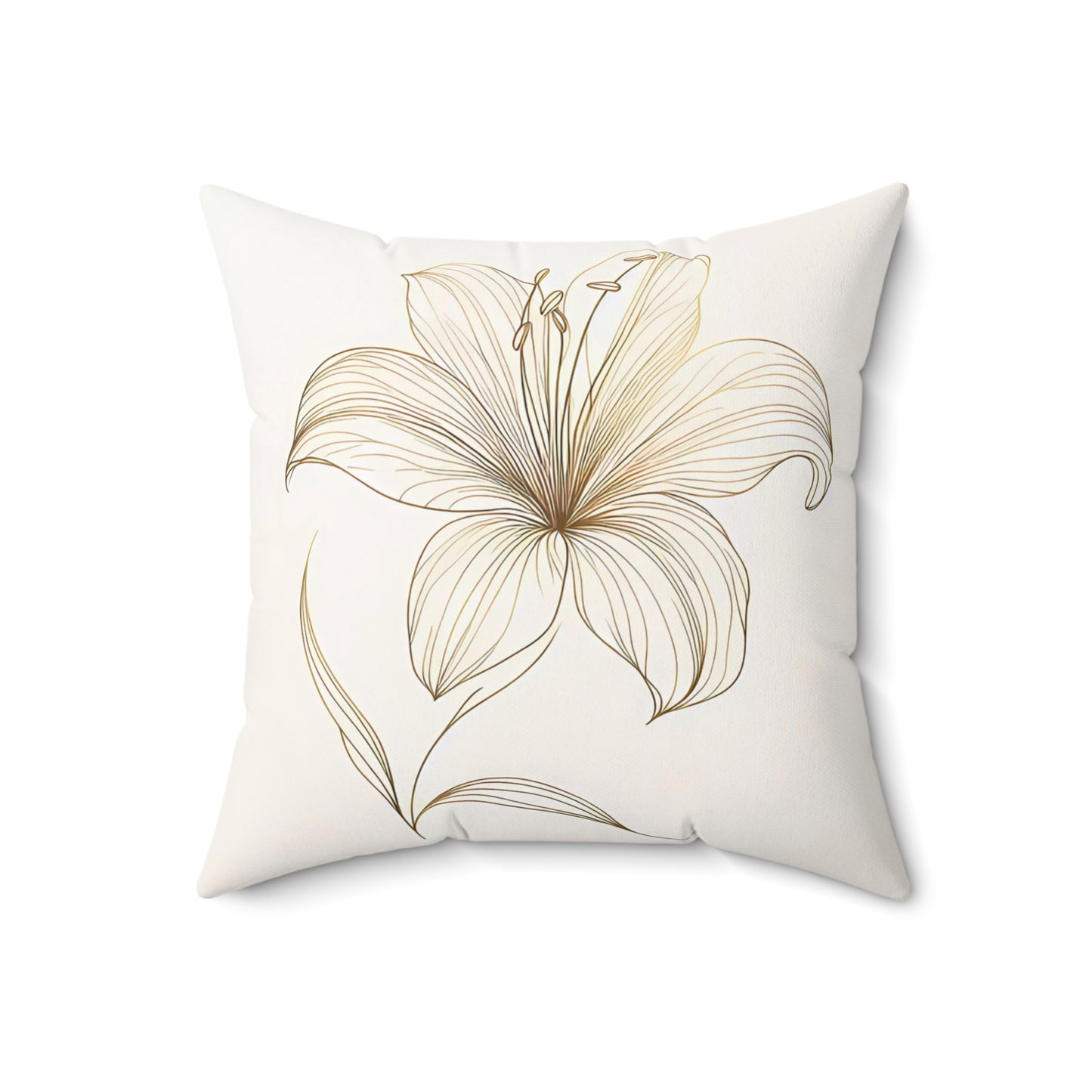 Spun Polyester Square Pillow
