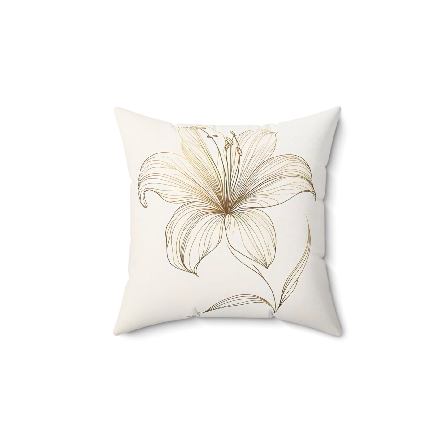 Spun Polyester Square Pillow