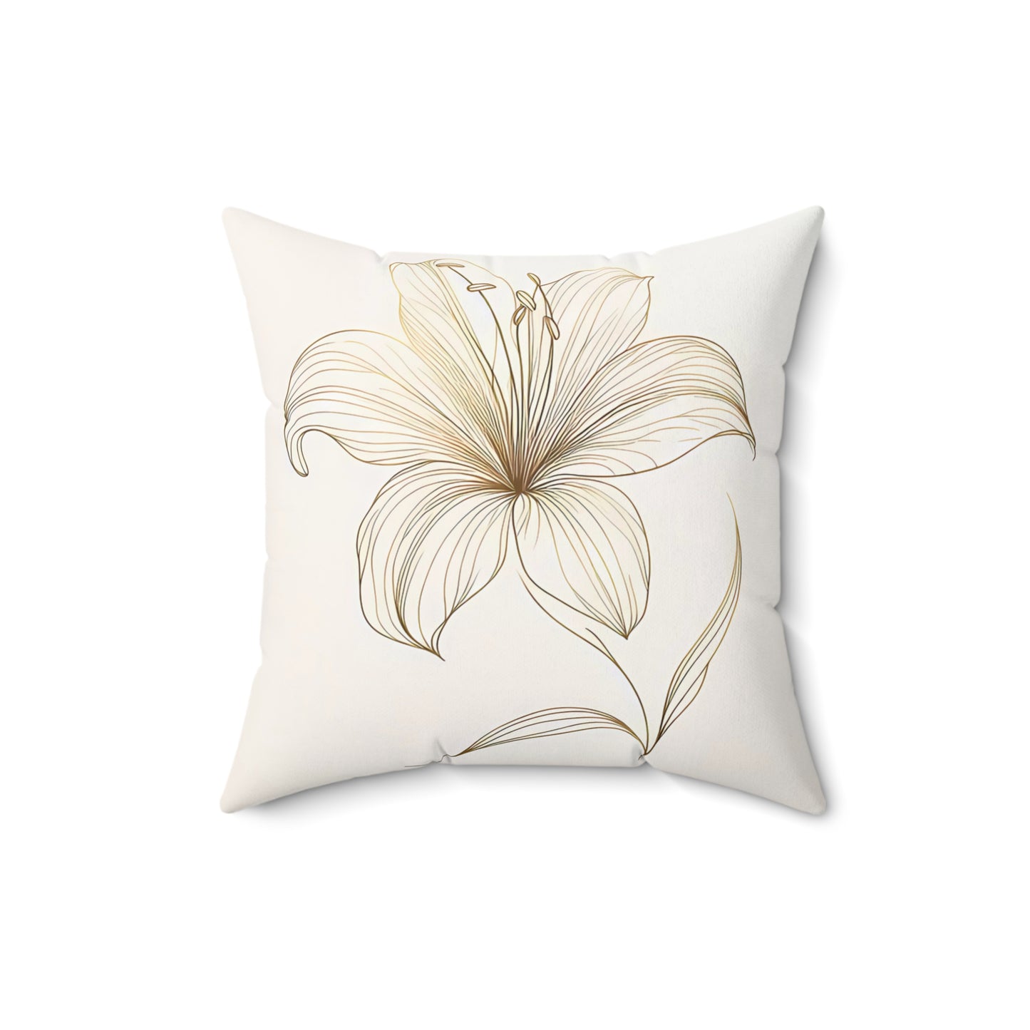 Spun Polyester Square Pillow