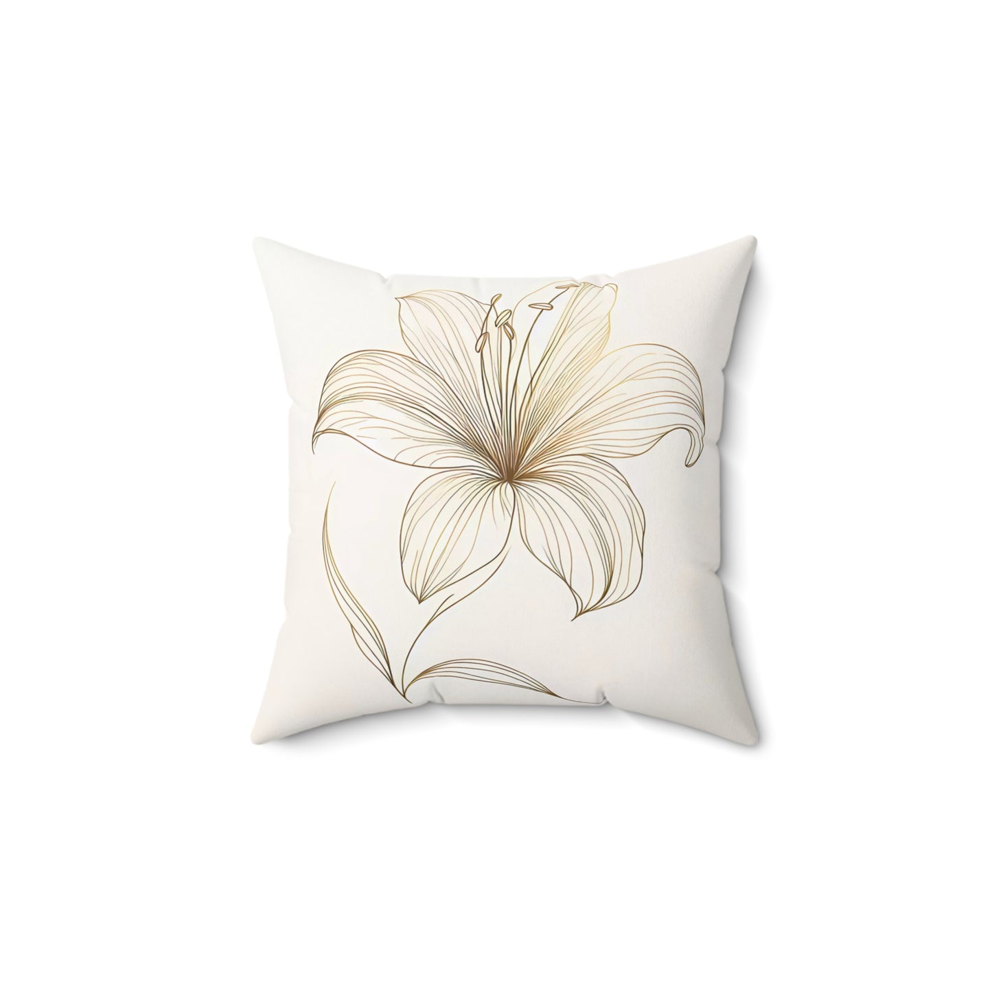 Spun Polyester Square Pillow