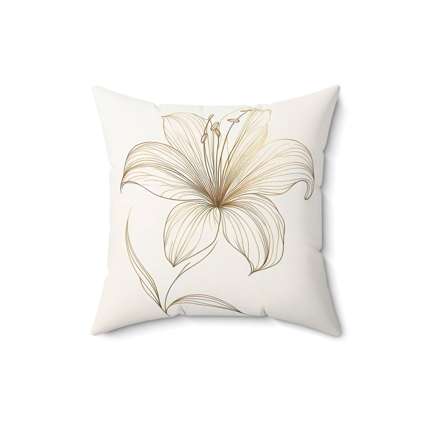 Spun Polyester Square Pillow