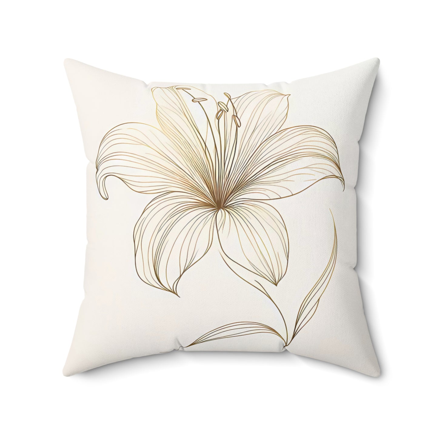 Spun Polyester Square Pillow